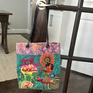 BEAUTIFUL DESIGUAL CANVAS BAG/PURSE/TOTE